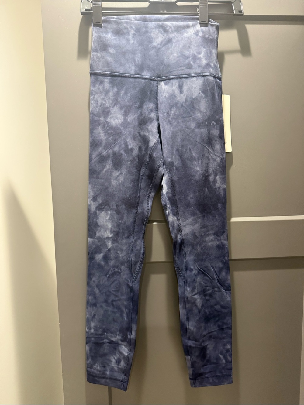 lululemon athletica Kids Navy Tie-Dye High-Rise Leggings